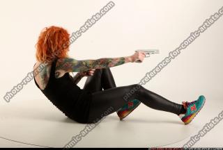 Zora Dual Pistols Pose 1